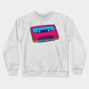 Cassette Colorful Crewneck Sweatshirt